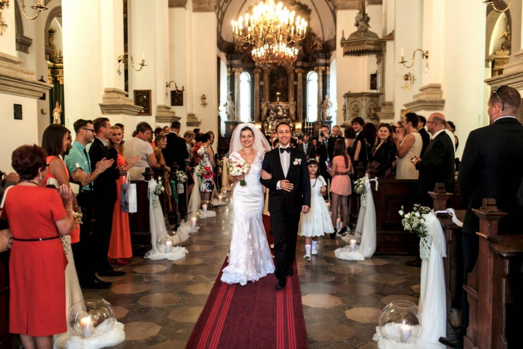 Dekoracja Kościoła na ślub