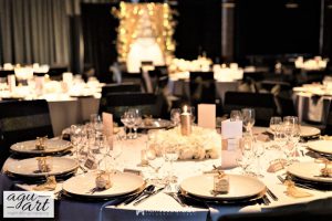 dekoracja sali weselnej, Wesele Art Deco