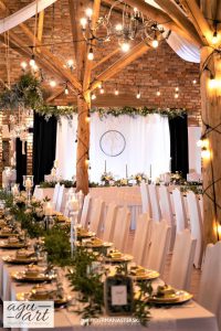 dekoracja sali weselnej