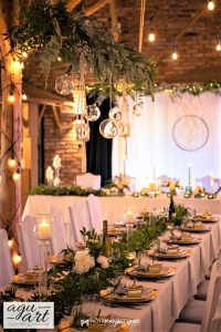 wiszące dekoracje ślubne, Zaścianek Chwaszczyno