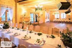 dekoracja sali weselnej