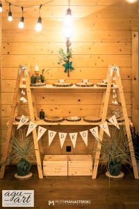 candybar, Rustykalny Słodki stół