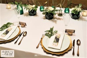 Nakrycia dla Państwa Młodych