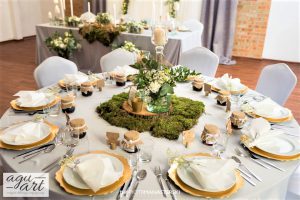dekoracja stołów weselnych