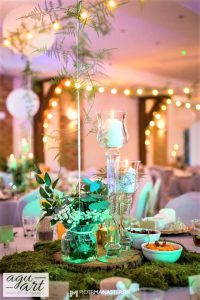 dekoracja sali weselnej