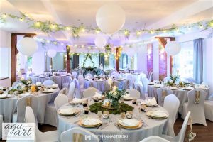 dekoracja sali weselnej