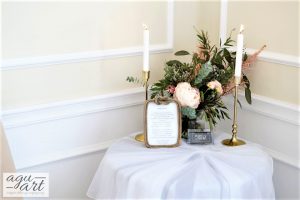 Miejsce na księgę gości