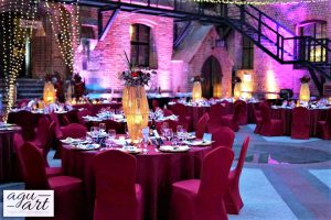 dekoracja sali weselnej