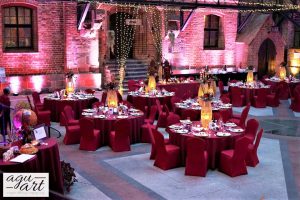 dekoracja sali weselnej