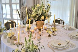 cytrynowe dekoracje ślubne