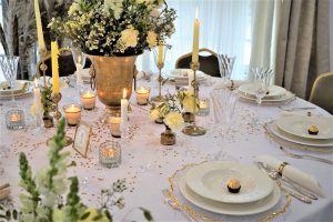 Cytrynowa dekoracja ślubna