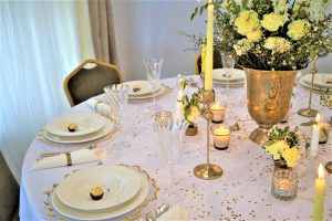 Cytrynowa Dekoracja ślubna