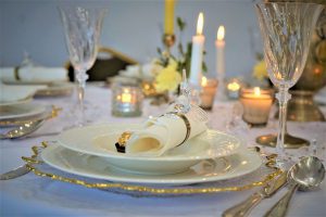 Dekoracja nakrycia dla gości