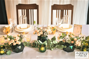 Dekoracja ślubna zielona - Gdynia, Gdańsk