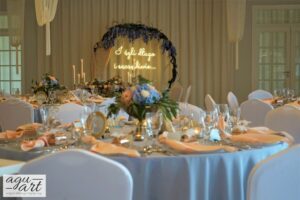 dekoracja sali weselnej Nowa Holandia