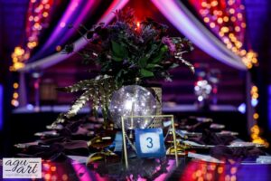 Dekoracja ślubna sali weselnej