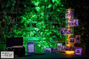 Dekoracja ślubna sali weselnej