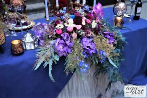 stół państwa młodych, stół prezydialny