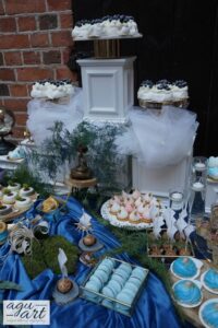 Dekoracja ślubna sali weselnej