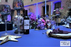 Dekoracja ślubna sali weselnej