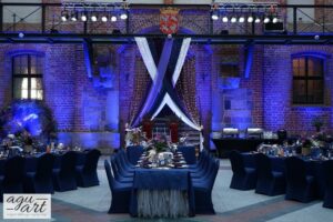 zamek w Gniewie, dekoracja ślubna