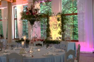 Dekoracja sali weselnej