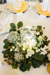 elegancka dekoracja ślubna