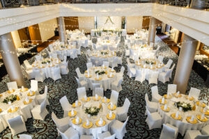 Elegancka dekoracja ślubna