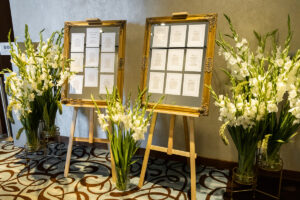 Ślubna dekoracja leśna