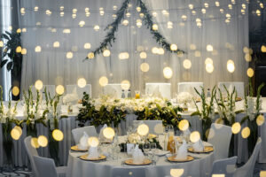 Dekoracja ślubna- Leśna elegancja w Sheratonie