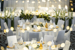 Dekoracja ślubna- Leśna elegancja w Sheratonie