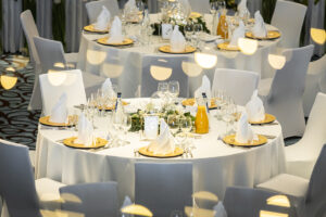 leśna dekoracja ślubna